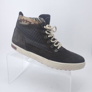 Inkkas Brown Leather Camping/Hiking Ankle Boot, Women’s 10, Men’s 8